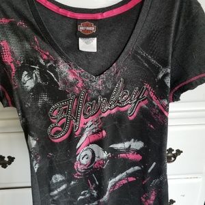 NWOT Harley-Davidson UNIQUE Poland T-Shirt SZ S